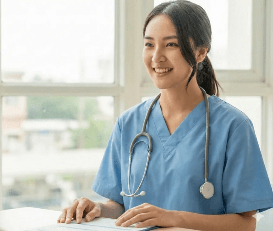 阿爾瑪 Alma 護理師與長者溫暖互動